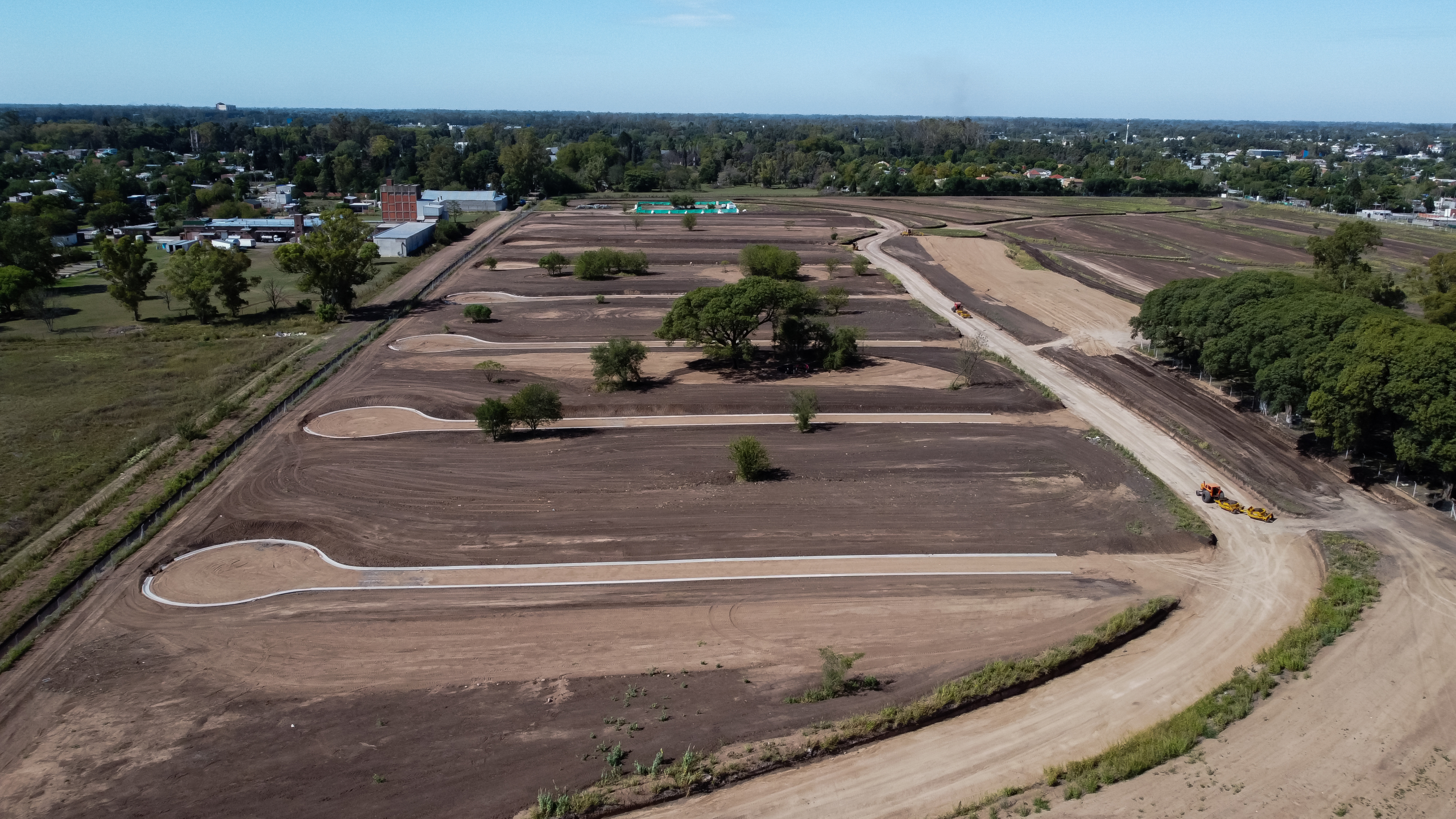 Vista aérea La Posta de PIlar.